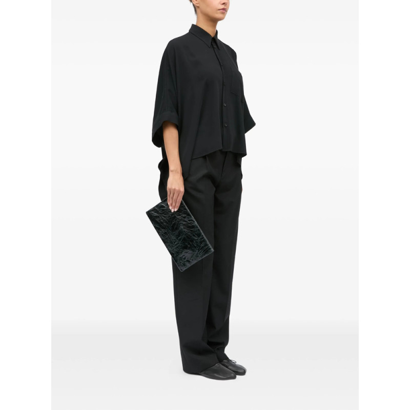 Mm6 Maison Margiela Single-stitch Logo Clutch Bag