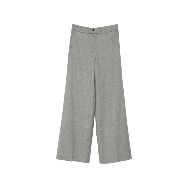 Nine In The Morning Karen Frayed-detail Trousers