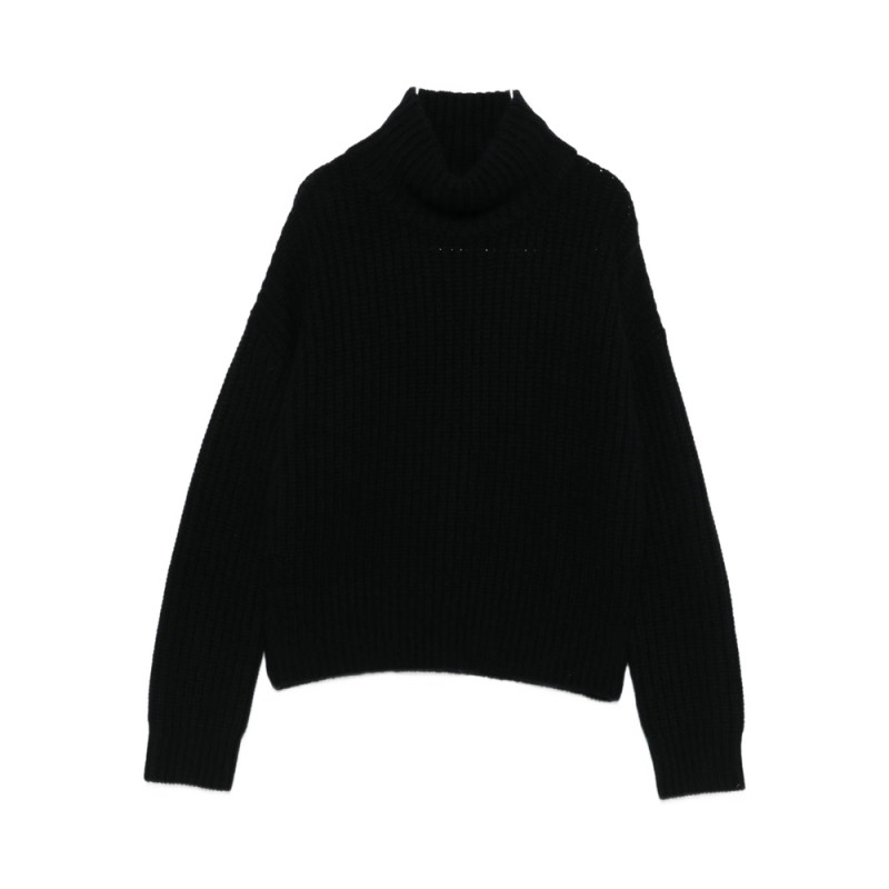 Lisa Yang Turtleneck Ribbed Jumper