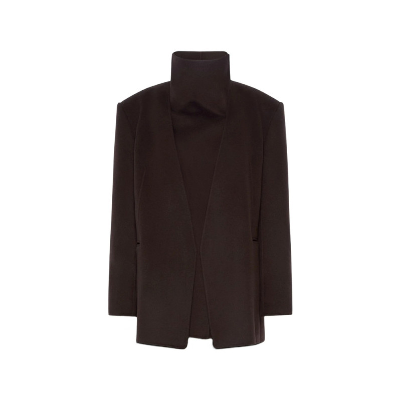 Sportmax High-neck Virgin Wool Jacket