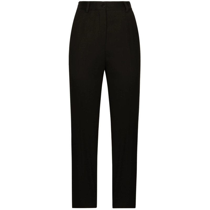 Dolce & Gabbana Virgin Wool-blend Trousers