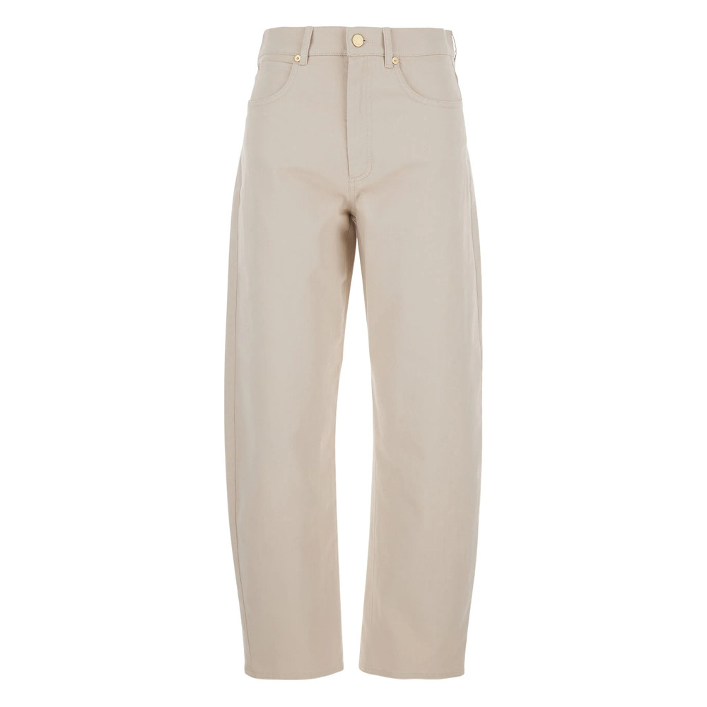 's Max Mara Beige Button Trousers