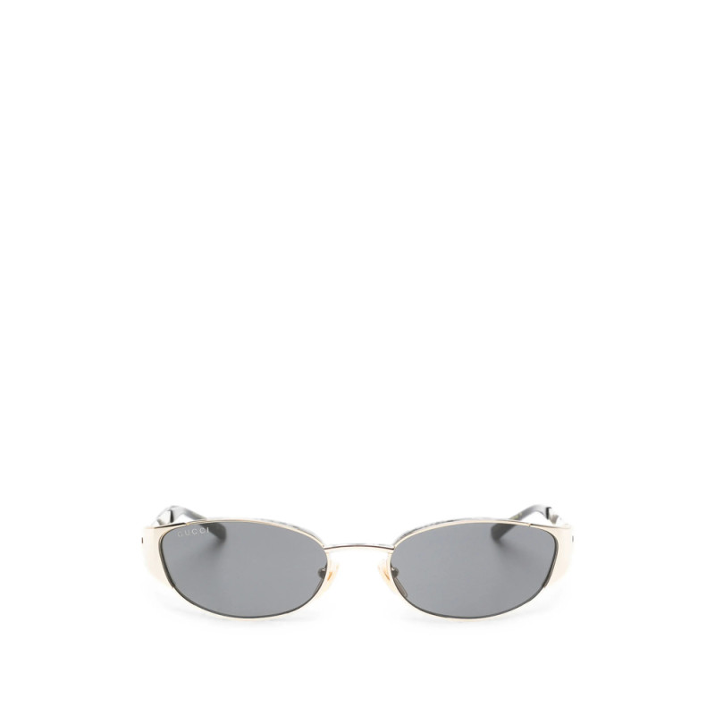 Gucci Interlocking G Oval-frame Sunglasses
