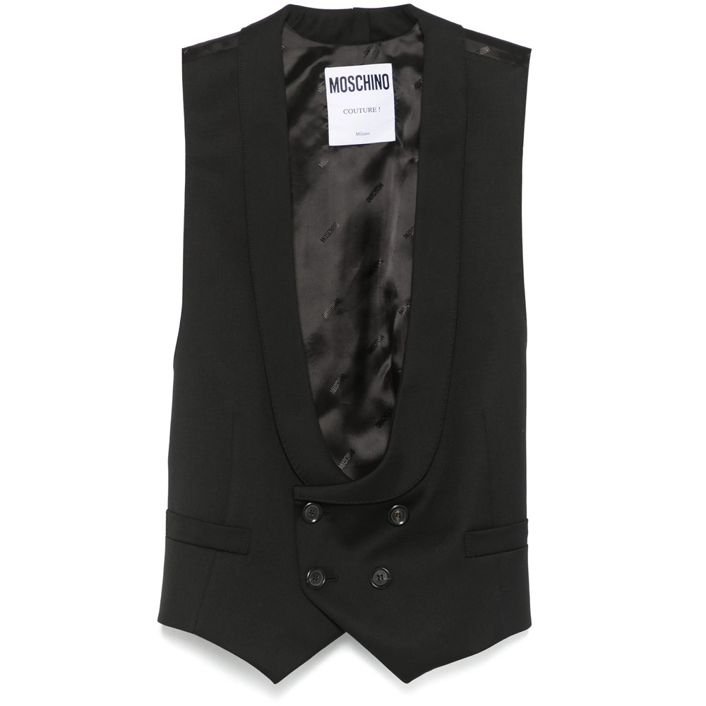 Moschino Scoop-neck Waistcoat