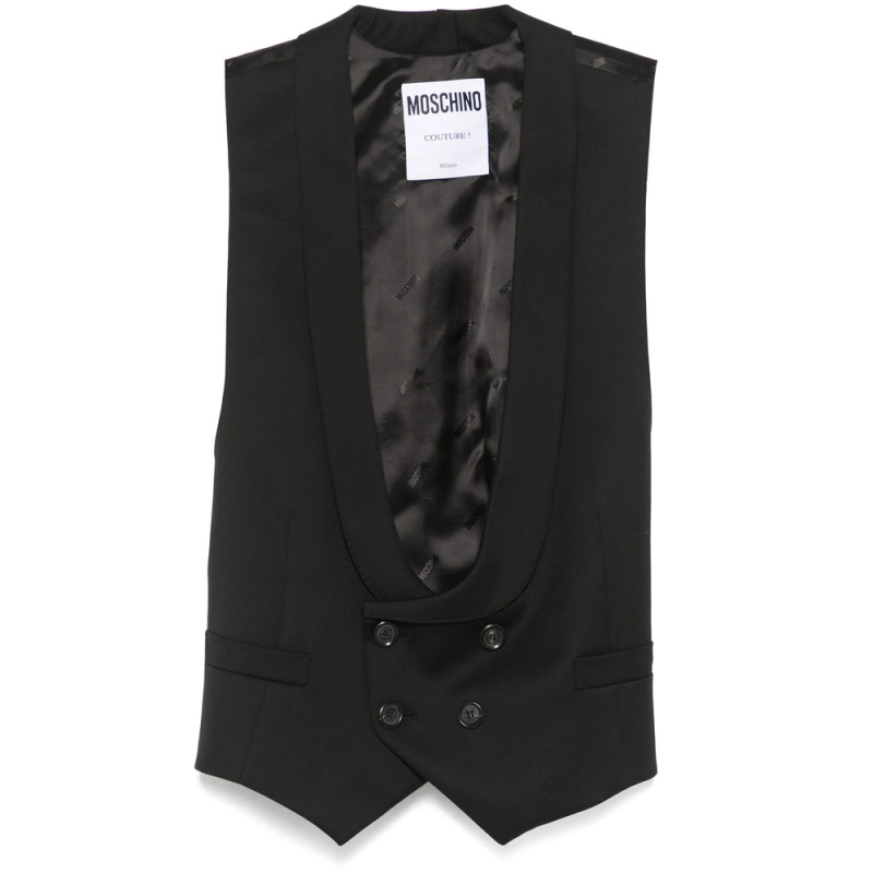 Moschino Scoop-neck Waistcoat