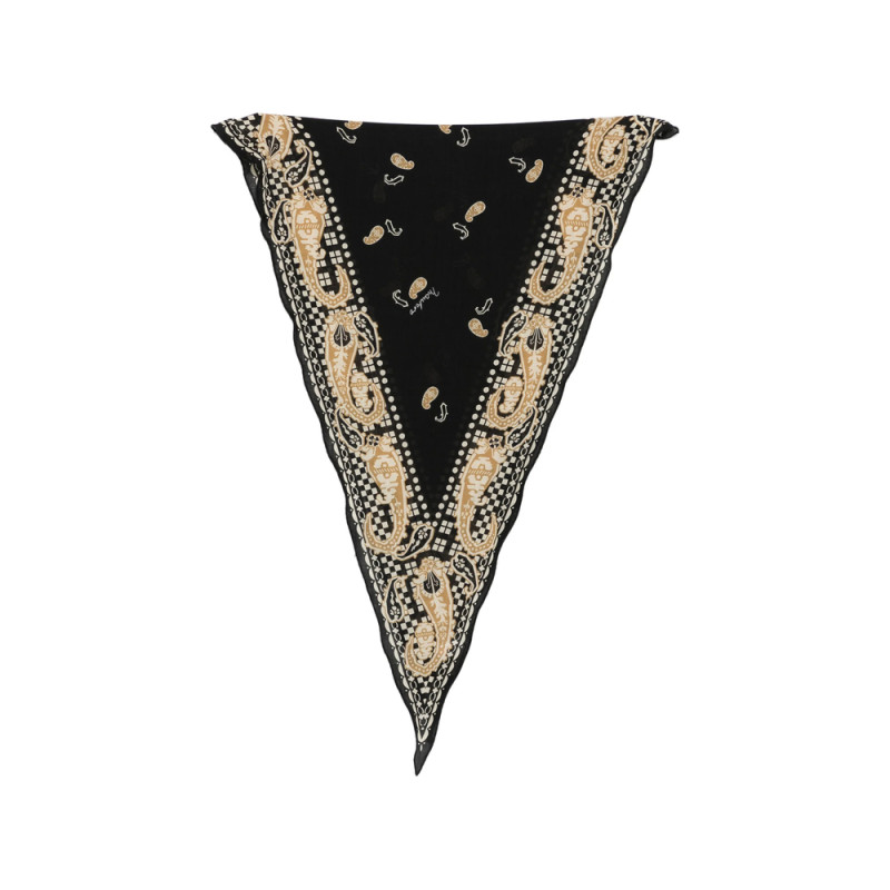 Mantero Paisley-print Silk Scarf