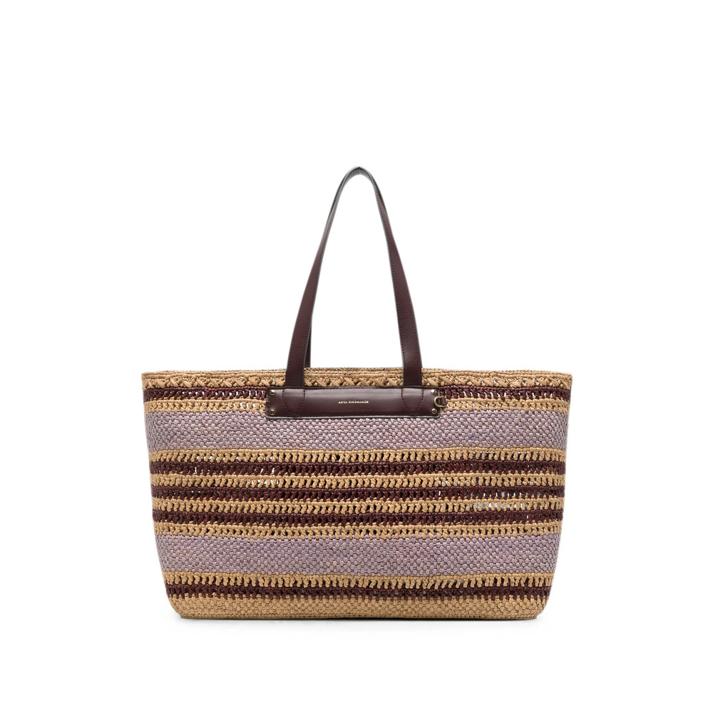 Anya Hindmarch Logo-detail Striped Shoulder Bag