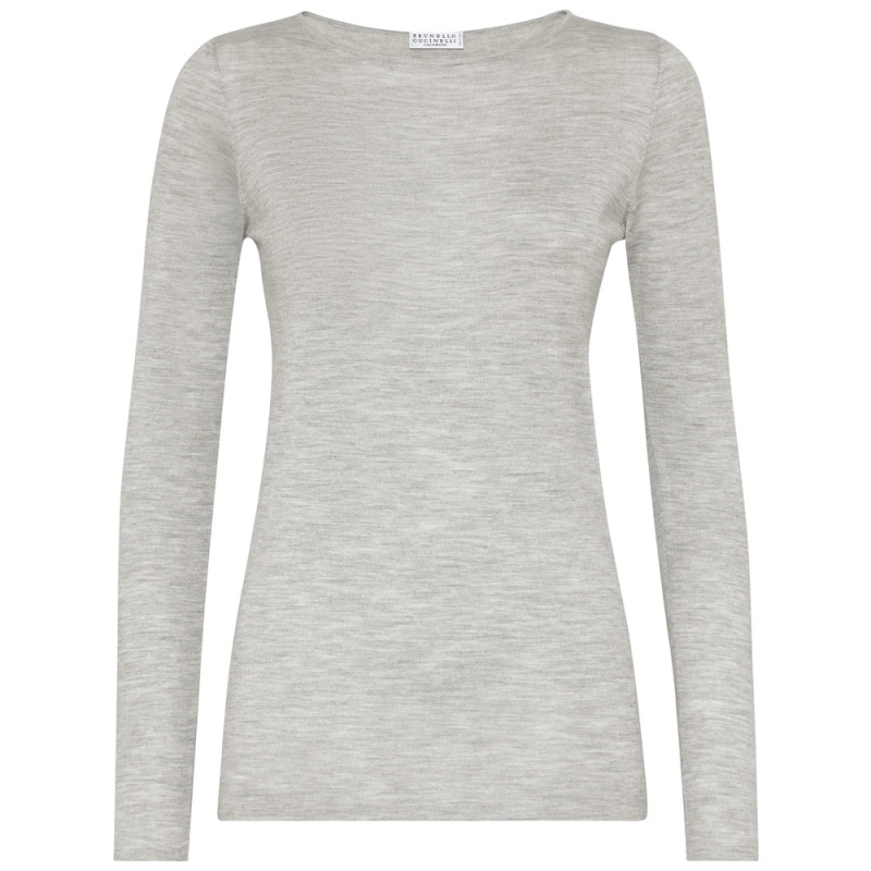 Brunello Cucinelli Long-sleeve Knit Top