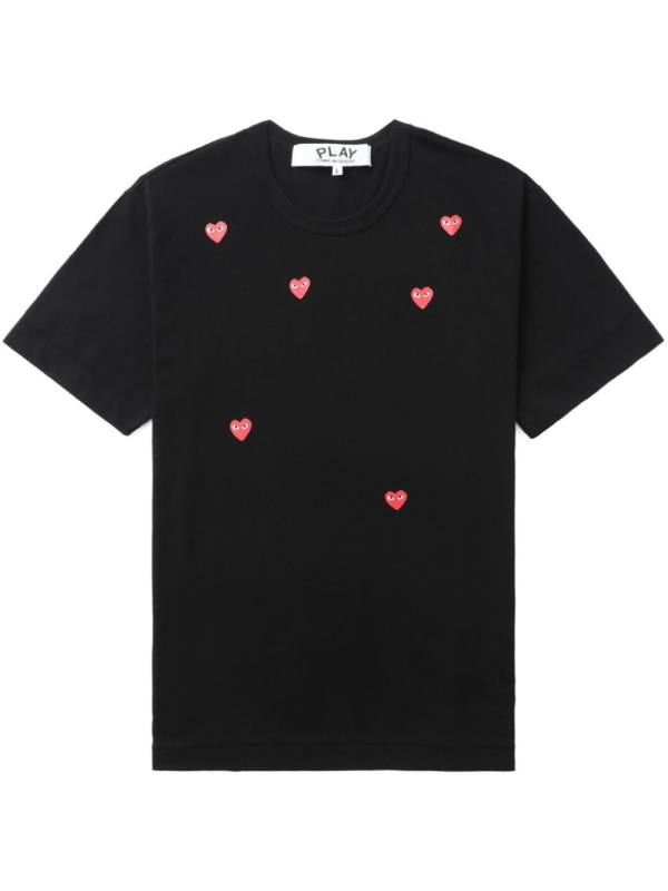 Scattered Hearts cotton T-shirt