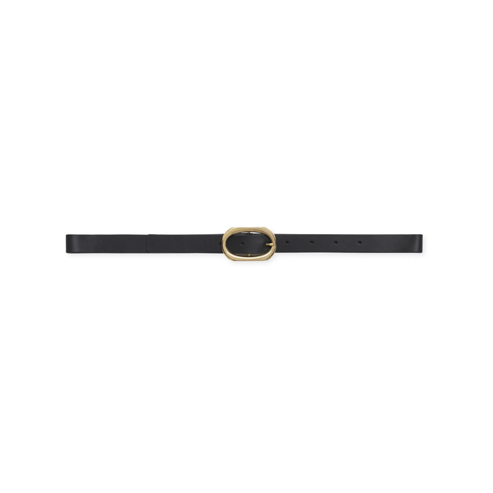 Anine Bing Small Signature Link Leather Belt