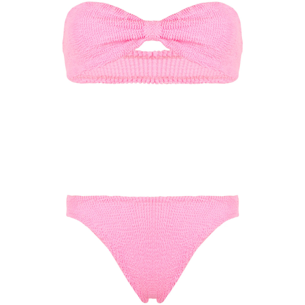 Hunza G Jean Crinkle Bikini Set