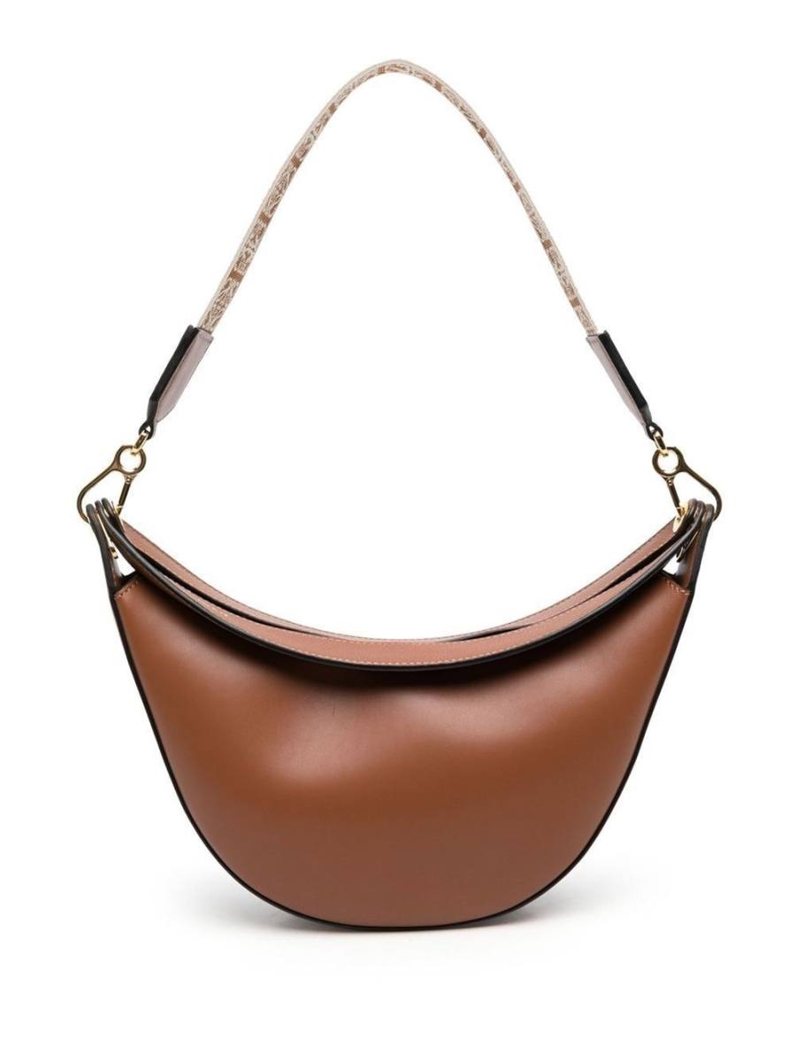 Luna leather shoulder bag