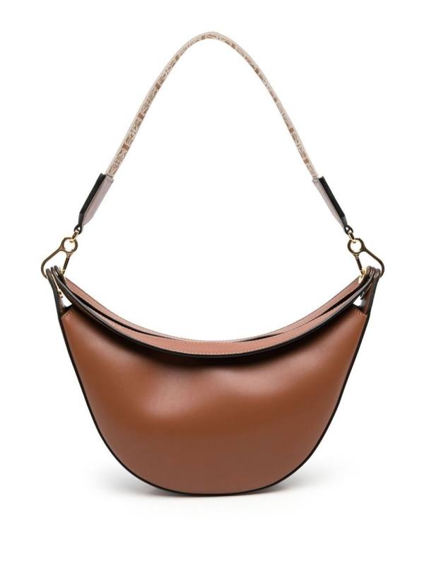 Luna leather shoulder bag