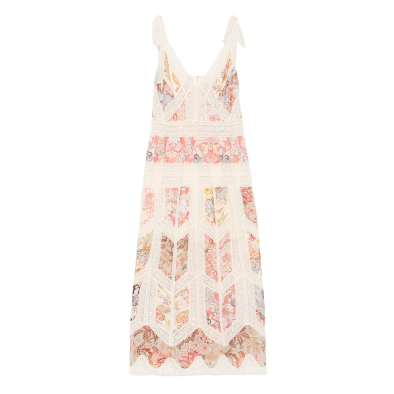 Zimmermann Daylight Slip Floral-print Midi Dress