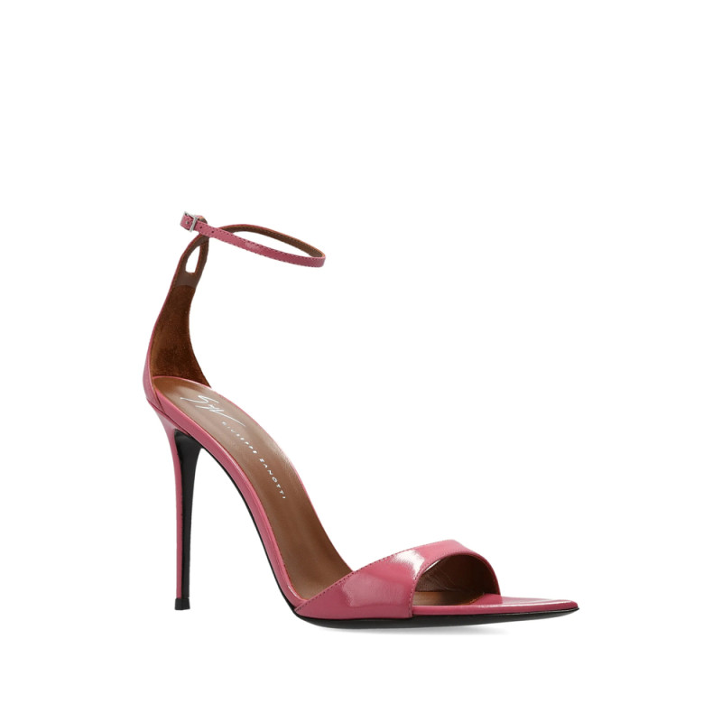 Giuseppe Zanotti 105mm Intriigo Strap Open-toe Pumps