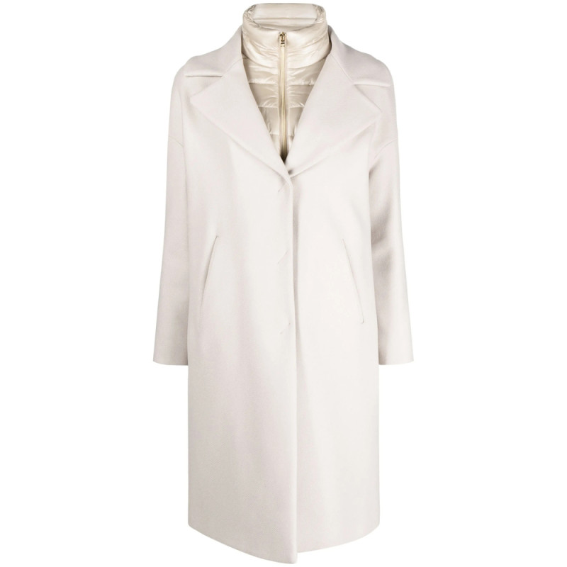 Herno Padded-bib Single-breasted Coat