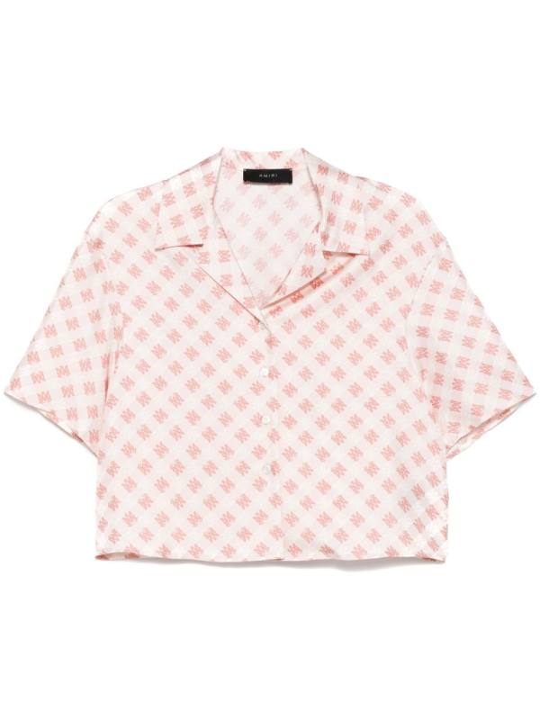 MA logo-print shirt