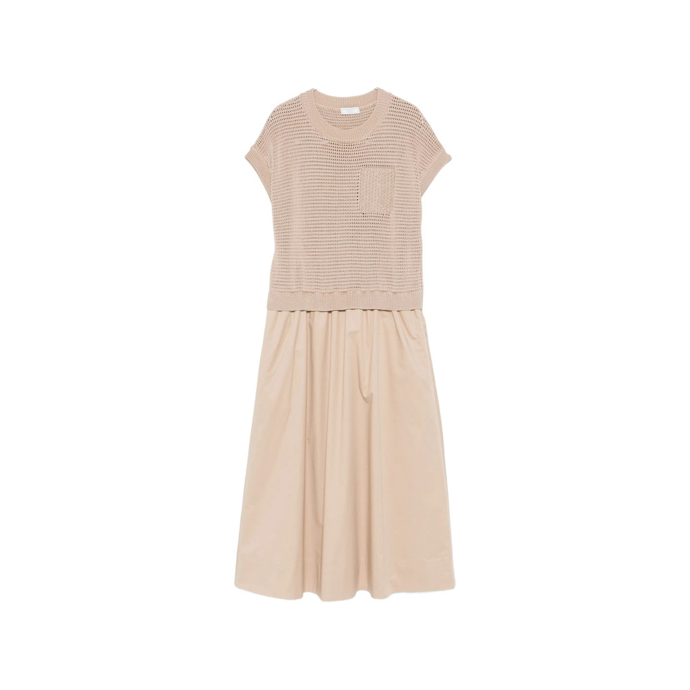 Peserico Pocket Knitted Dress