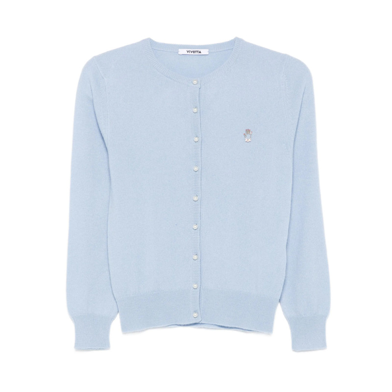 Vivetta Pearl-button Embellished Cardigan