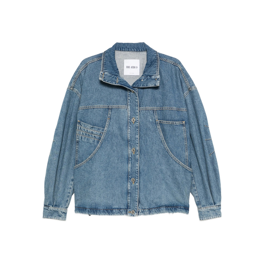 The Attico Pocket Collared Jacket