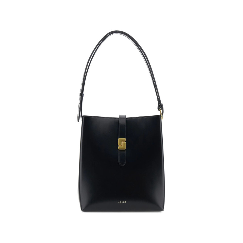 Soeur Bello Leather Shoulder Bag