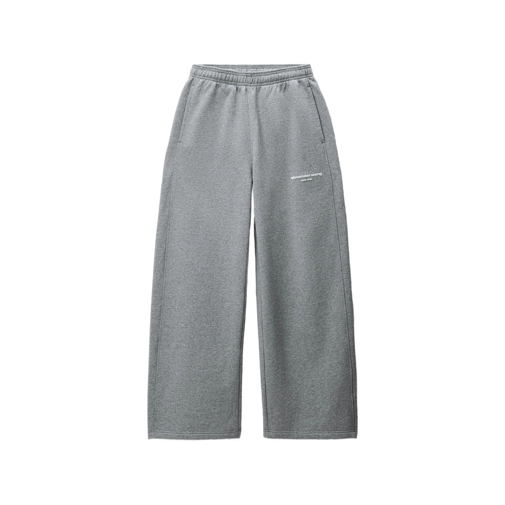 Alexander Wang Mid-rise Relaxed Sweatpant W/ Logo Print