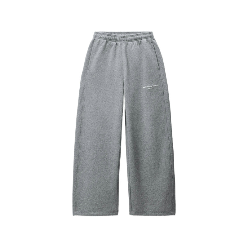 Alexander Wang Mid-rise Relaxed Sweatpant W/ Logo Print