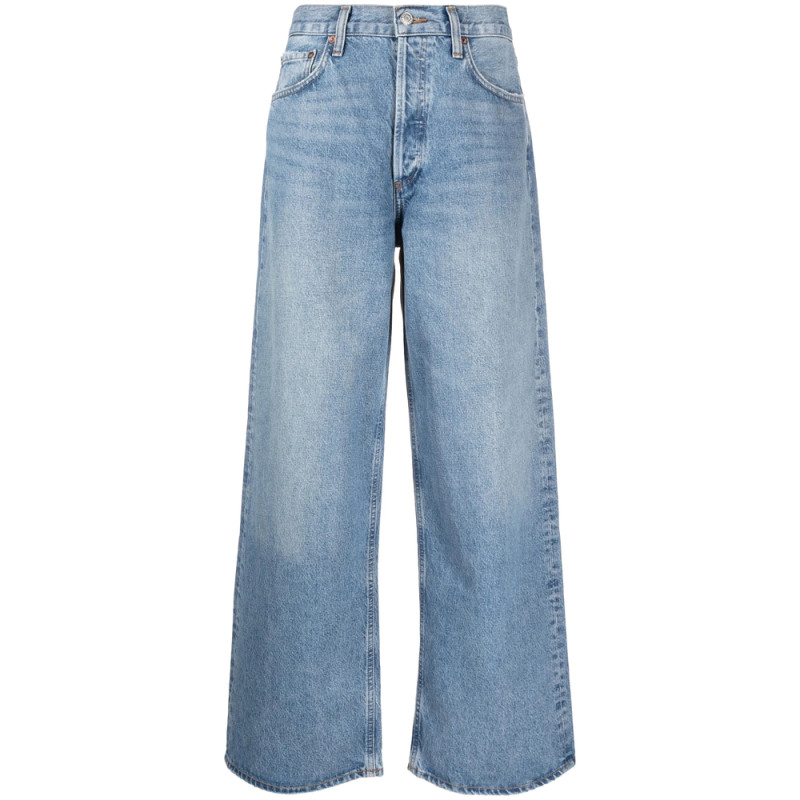 Agolde High-rise Straight-leg Jeans