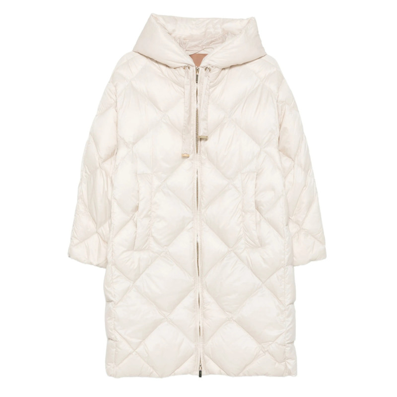Max Mara The Cube Trefe Hooded Quilted Water-repellent Coat