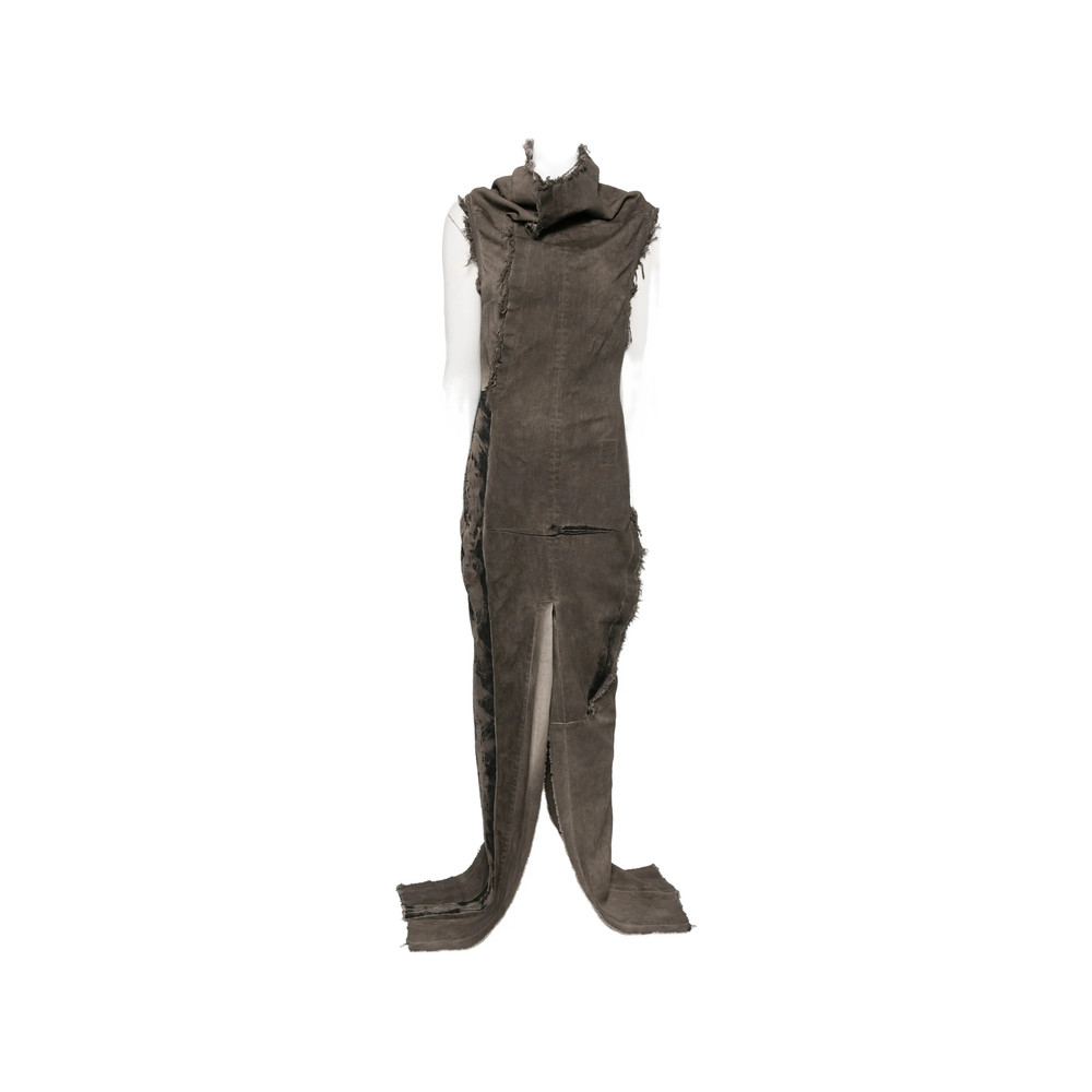 Rick Owens Drkshdw Distressed Panelled Dress