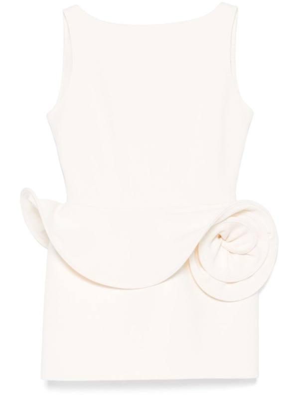 crepe mini dress
