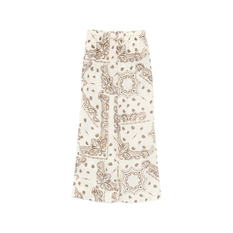 Venuja Paisley-print Wide-leg Trousers
