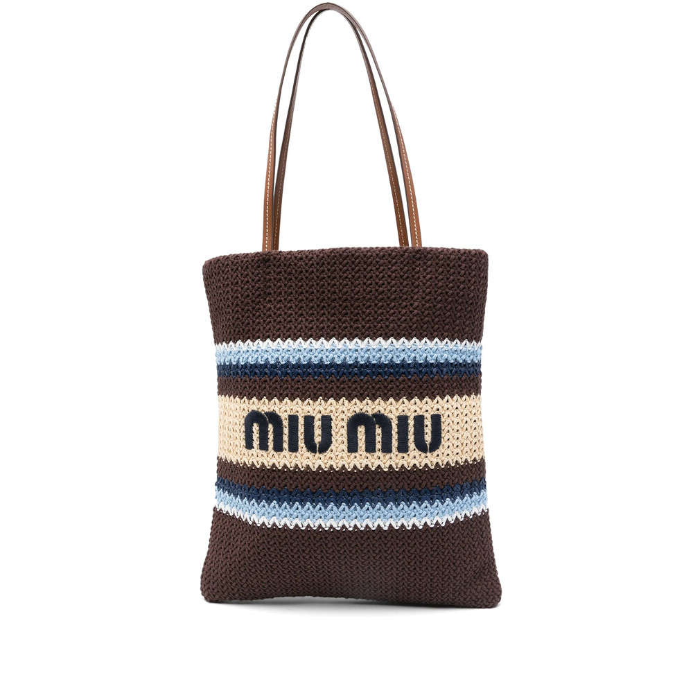 Miu Miu Crochet Tote Bag