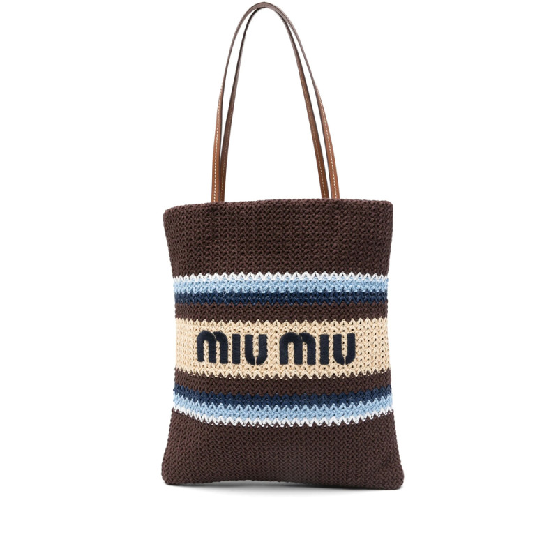 Miu Miu Crochet Tote Bag