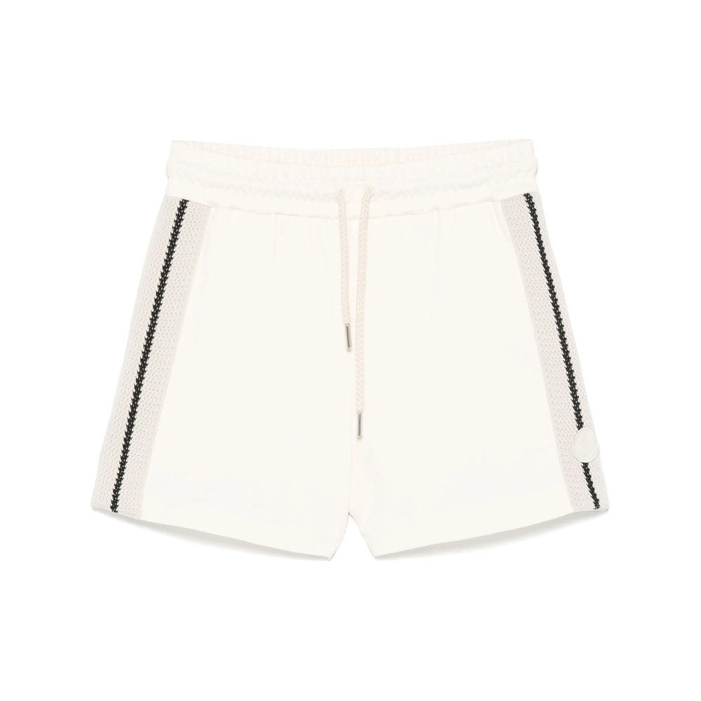 Moncler Knitted-trim Track Shorts
