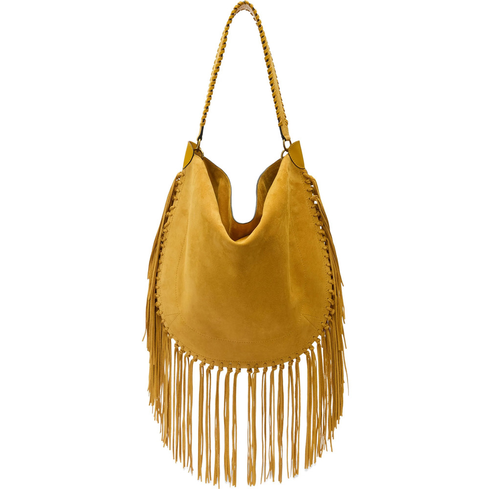 Isabel Marant Oskan Fringed Shoulder Bag