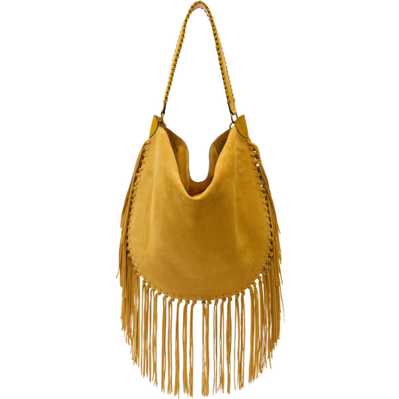 Isabel Marant Oskan Fringed Shoulder Bag