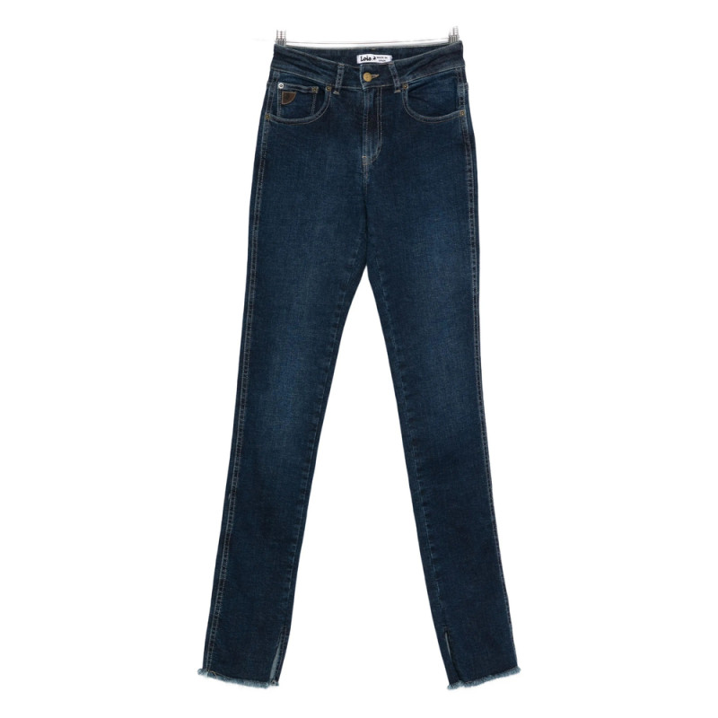 Lois Jeans Slit-hem Jeans