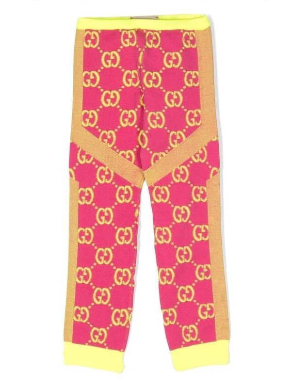 GG logo knitted leggings