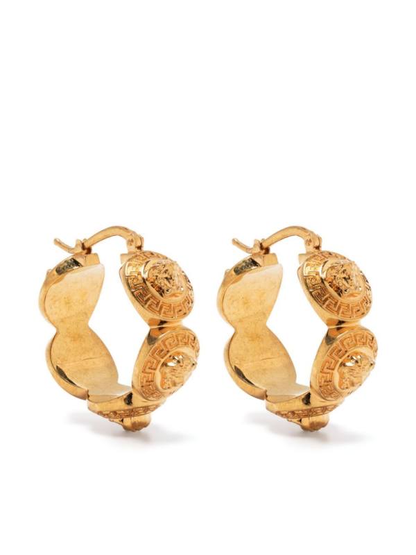Tribute Medusa hoop earrings