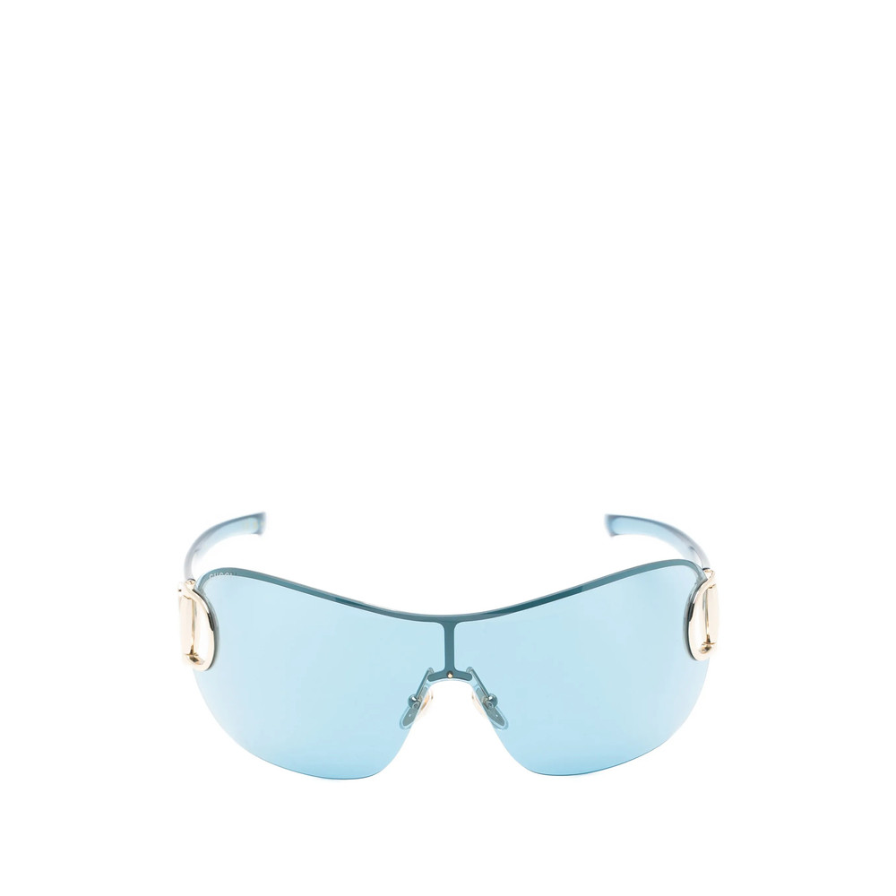 Gucci Frameless Half-Horsebit Sunglasses