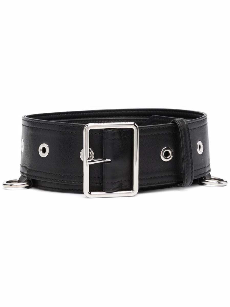 eyelet-embellished belt