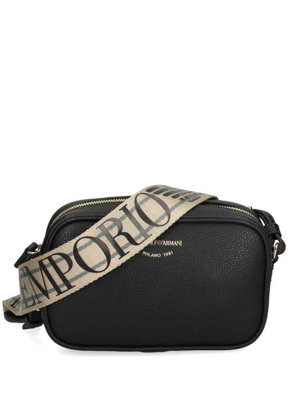 logo-stamp crossbody bag