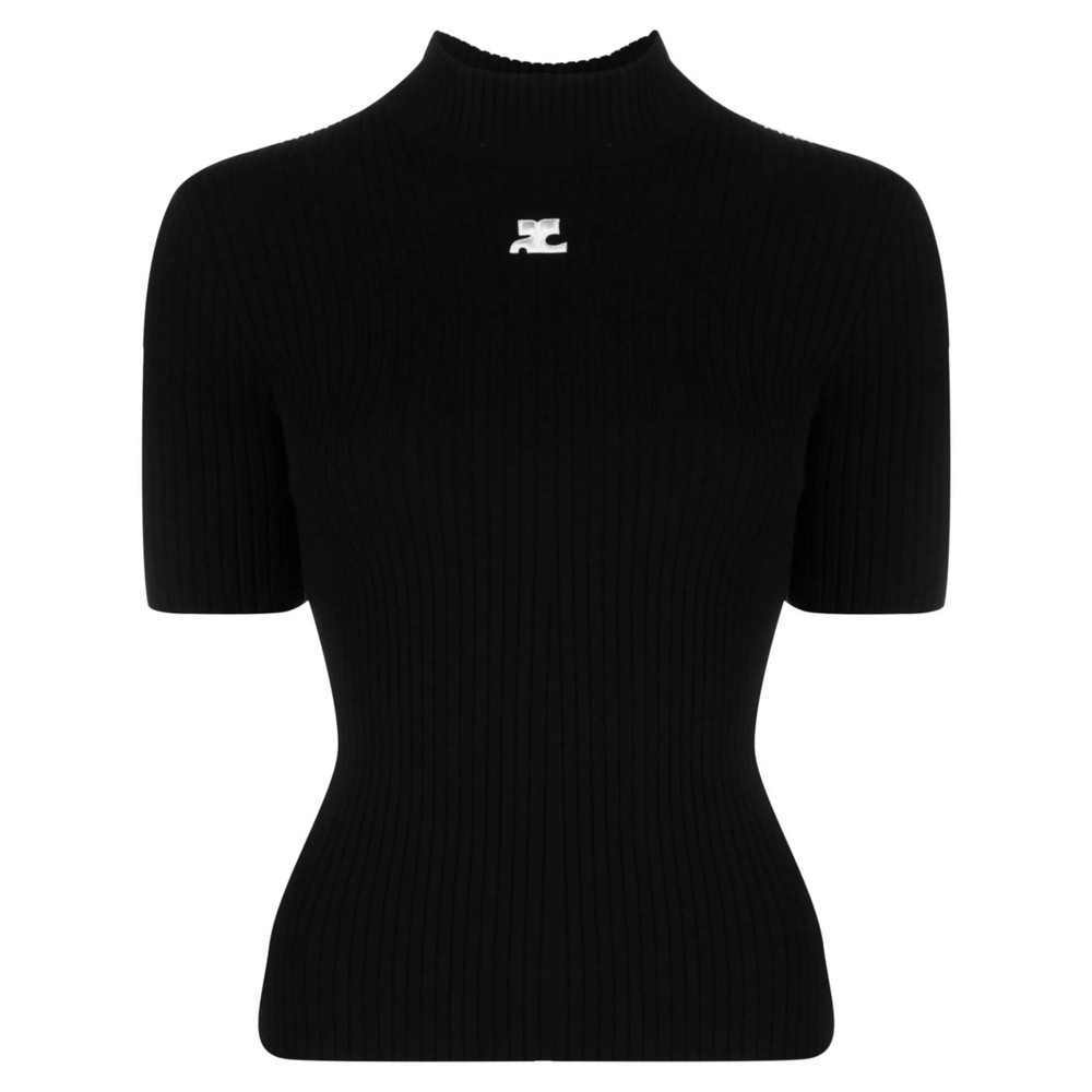Courrèges Reedition Rib-knit Sweater