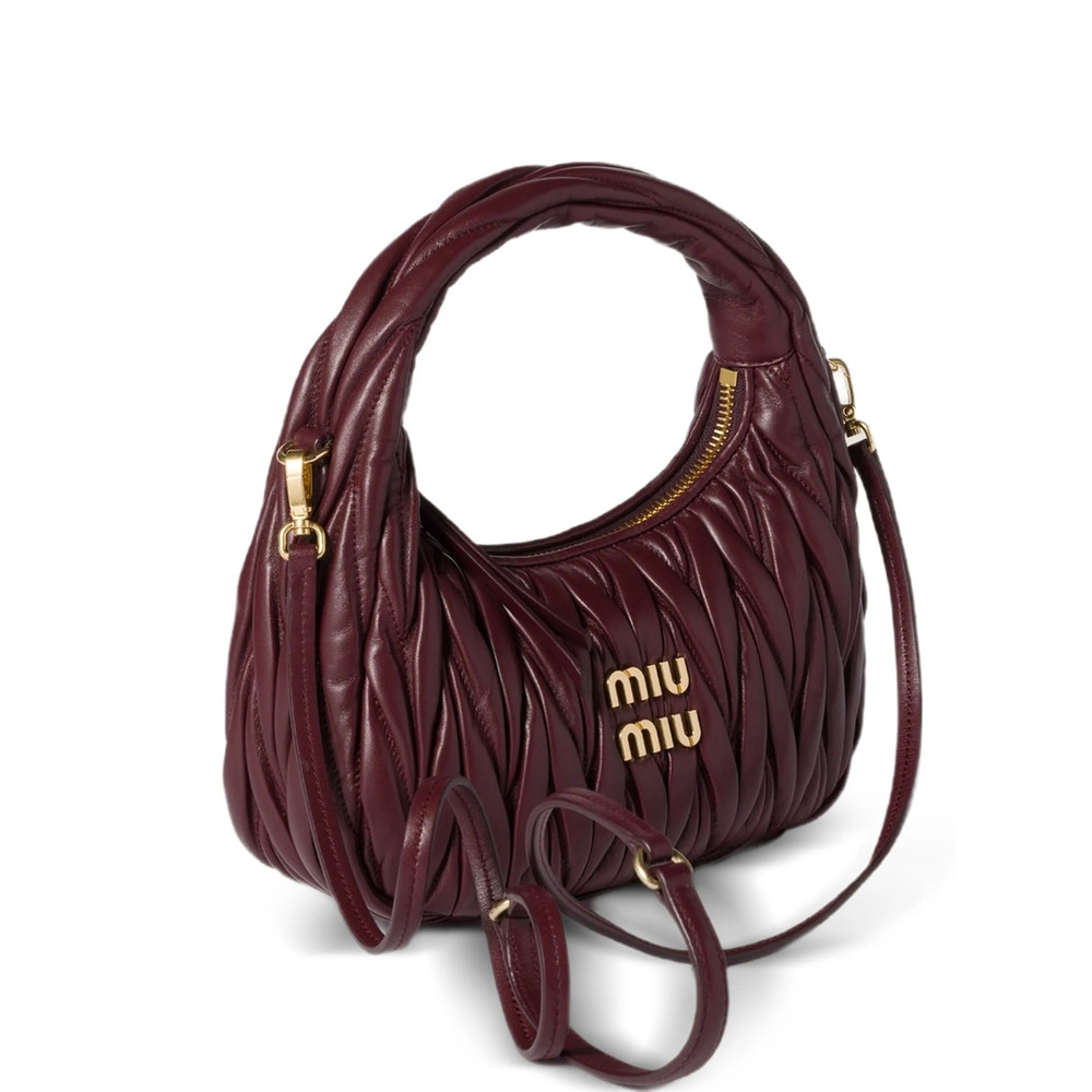 Miu Miu Wander Matelassé Shoulder Bag