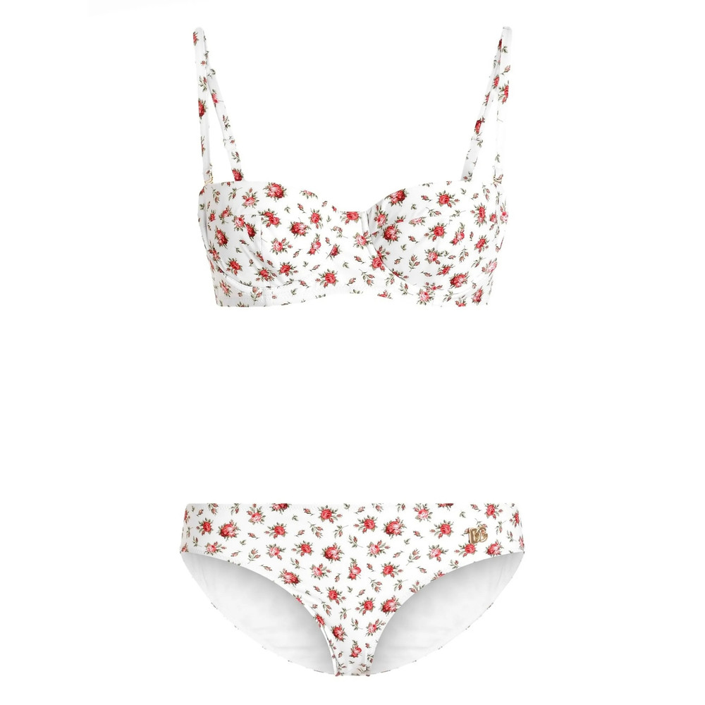 Dolce & Gabbana Floral-print Bikini