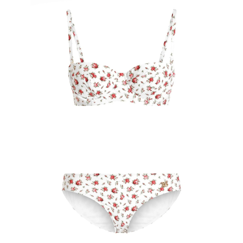 Dolce & Gabbana Floral-print Bikini