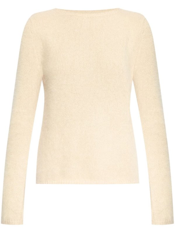 heart-detail knitted jumper