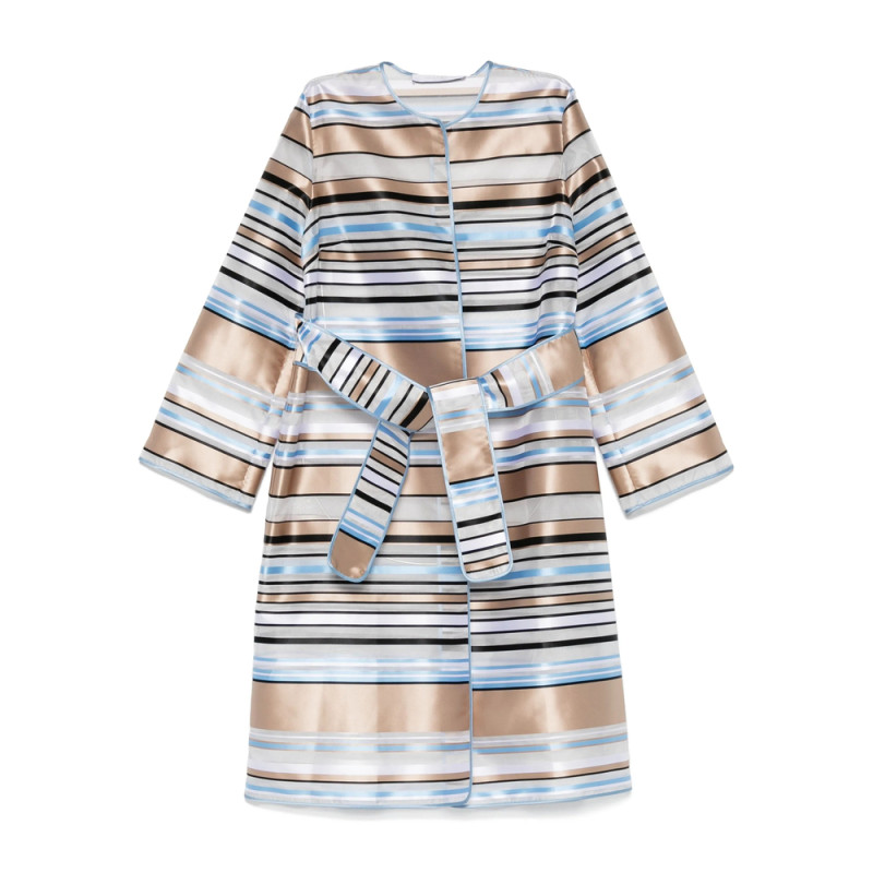 De Santis Striped Coat