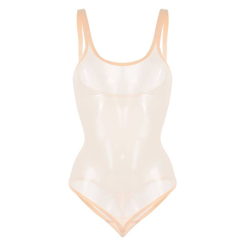 Wolford Semi-sheer Tulle Bodysuit